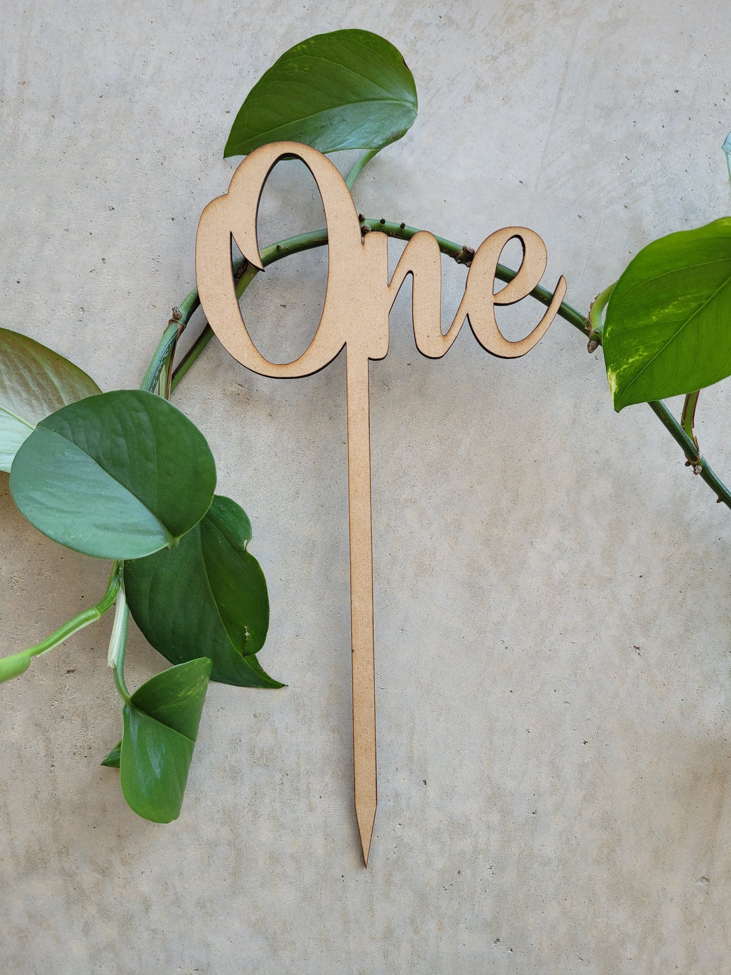 Ply OR MDF Cake Toppers