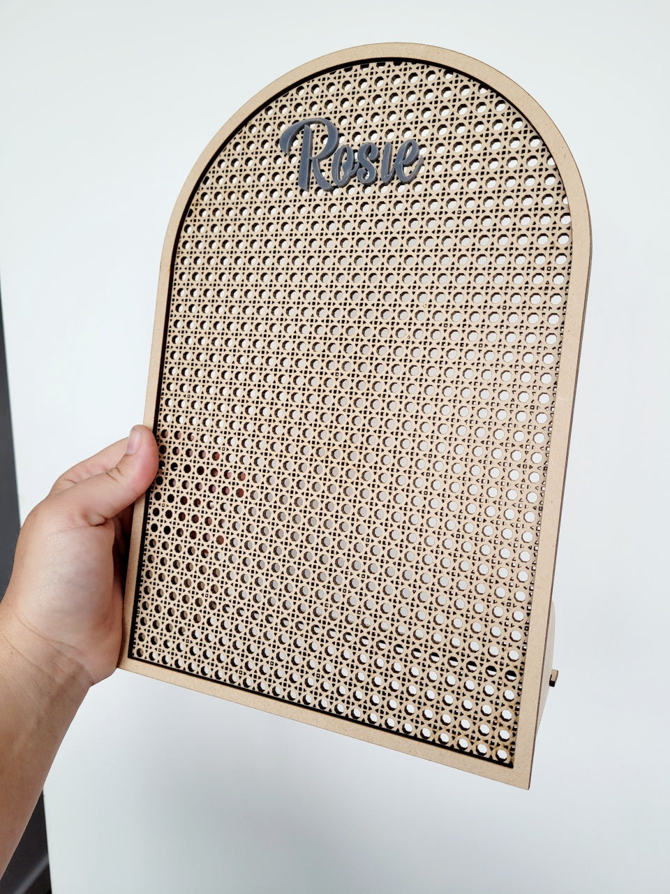 Rattan Earring Stand