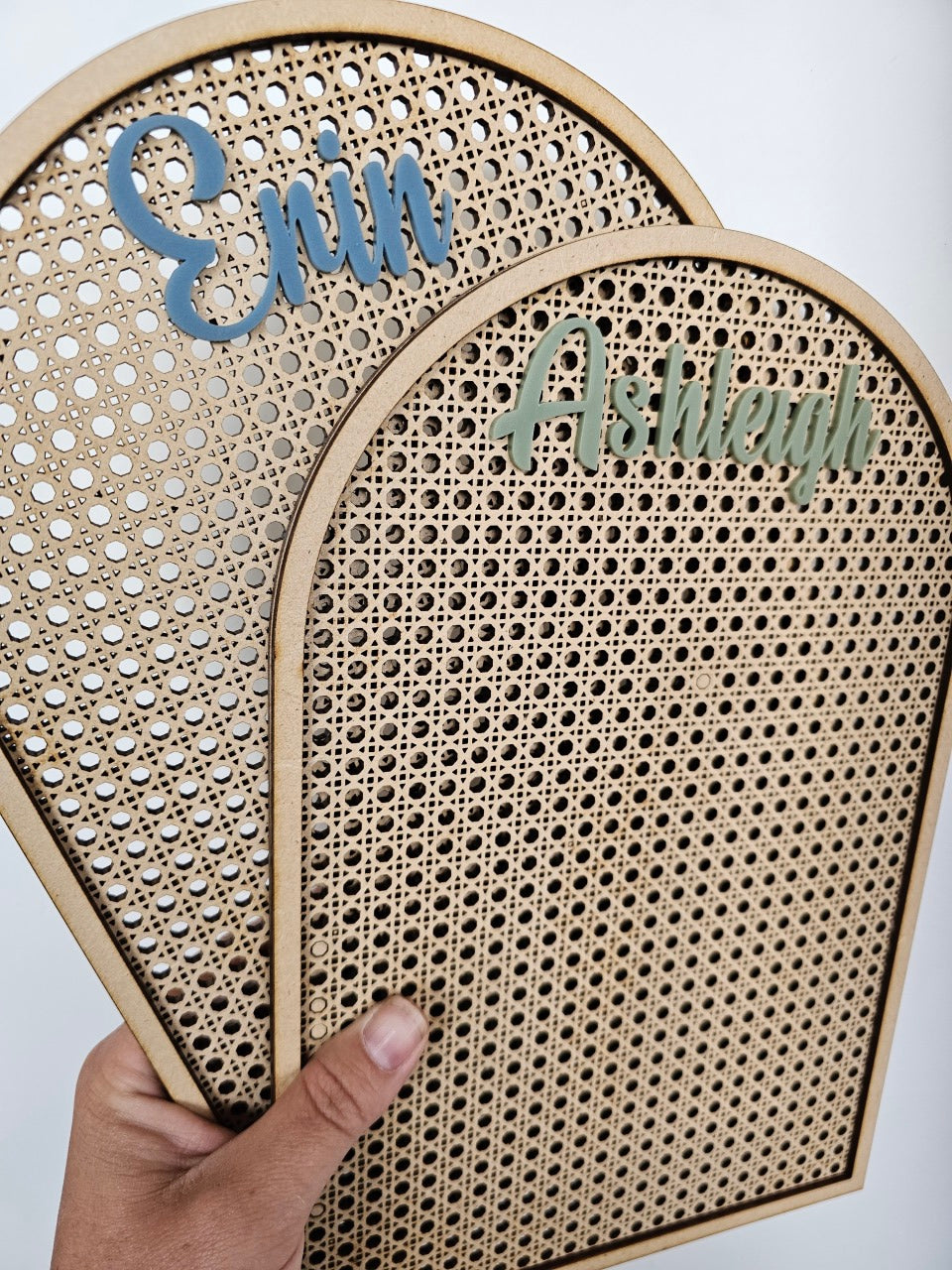 Rattan Earring Stand