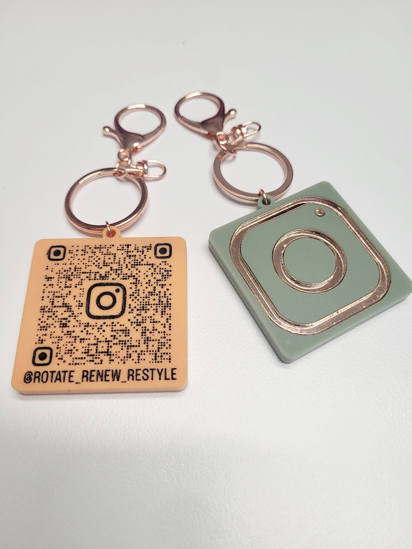 QR Code Keyrings