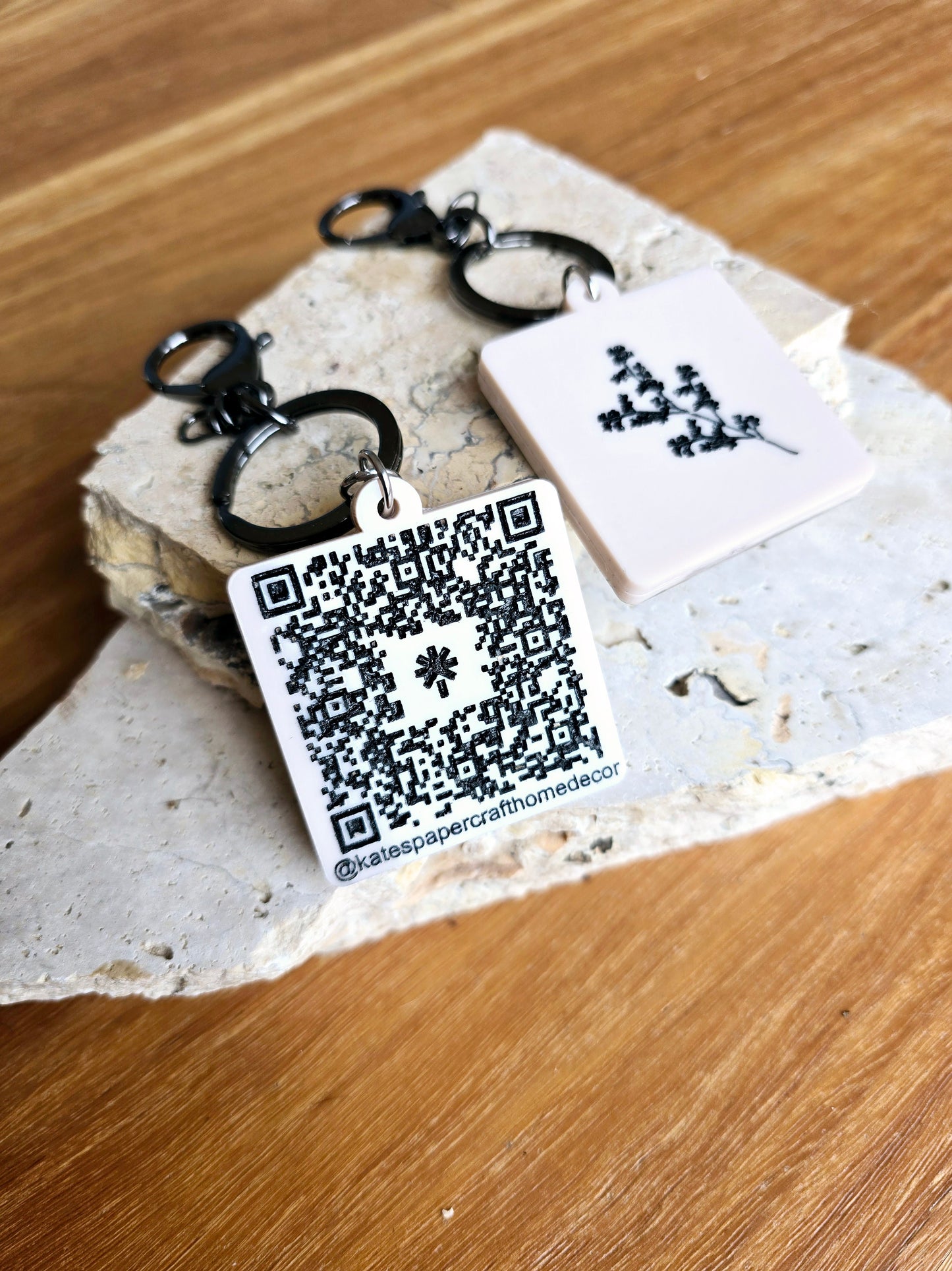 QR Code Keyrings