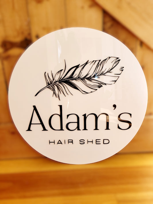 60cm Acrylic Logo Sign