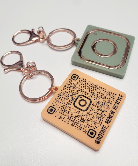 QR Code Keyrings