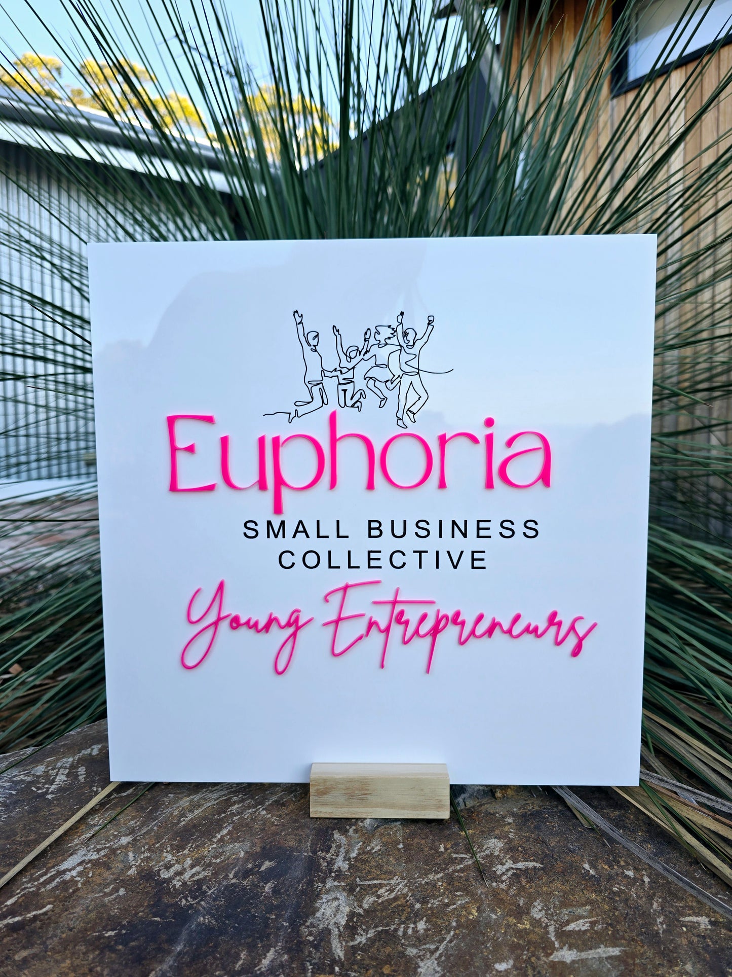 40cm Acrylic Logo Sign