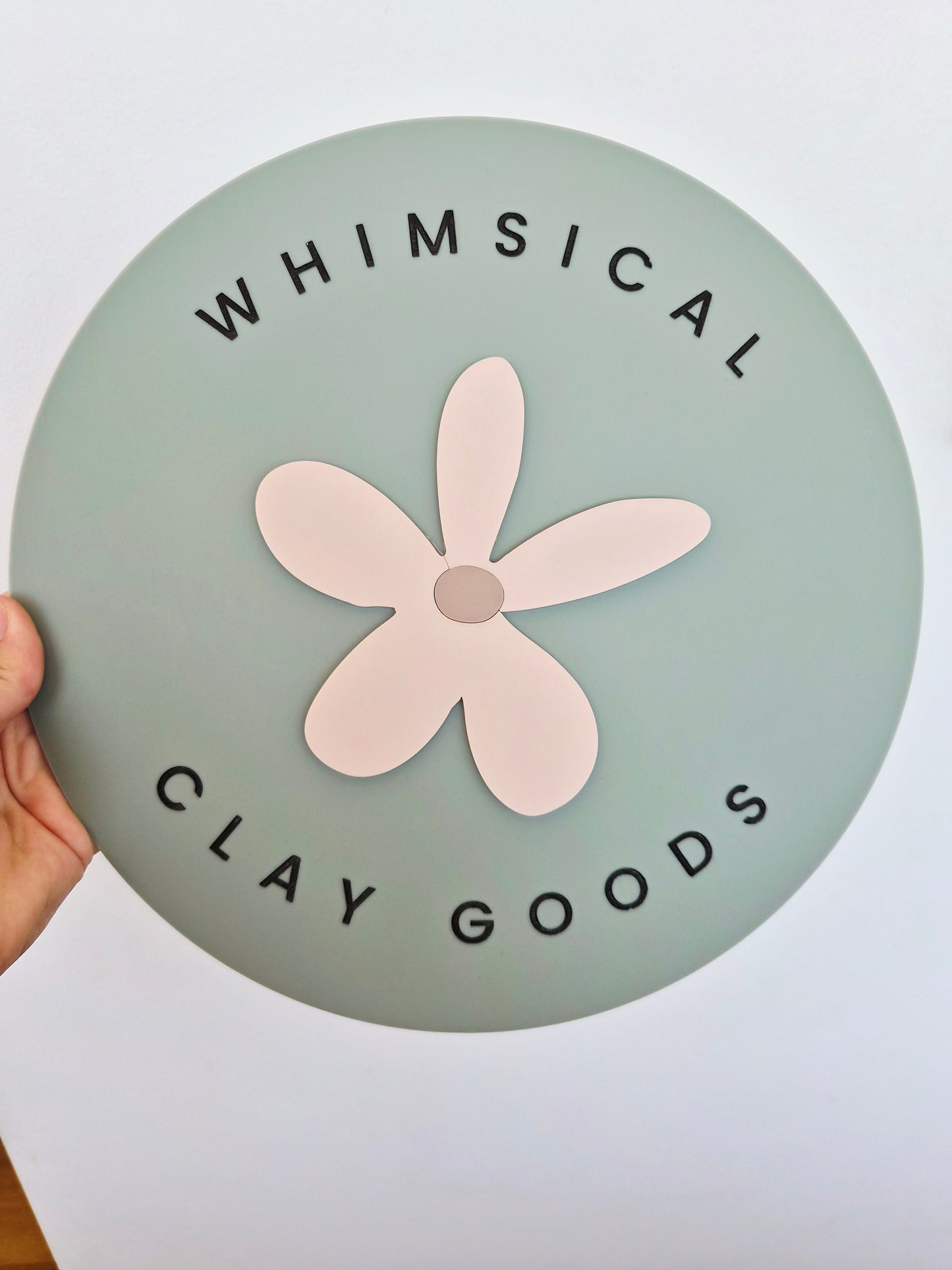 30cm Acrylic Logo Sign